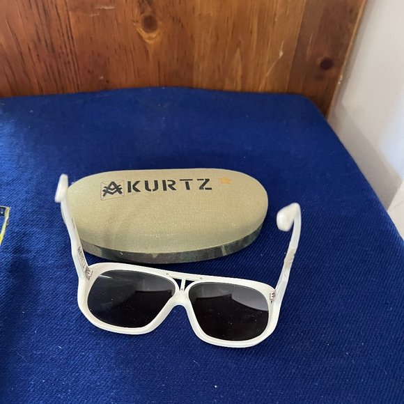 A. Kurtz Unisex White Sunglasses main image 8